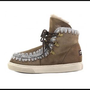 MOU sheepskin lined bootie Sz. 40